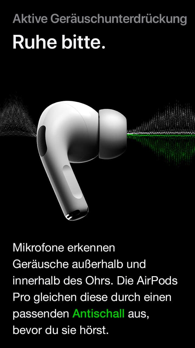Zu den neuen Apple AirPods Pro