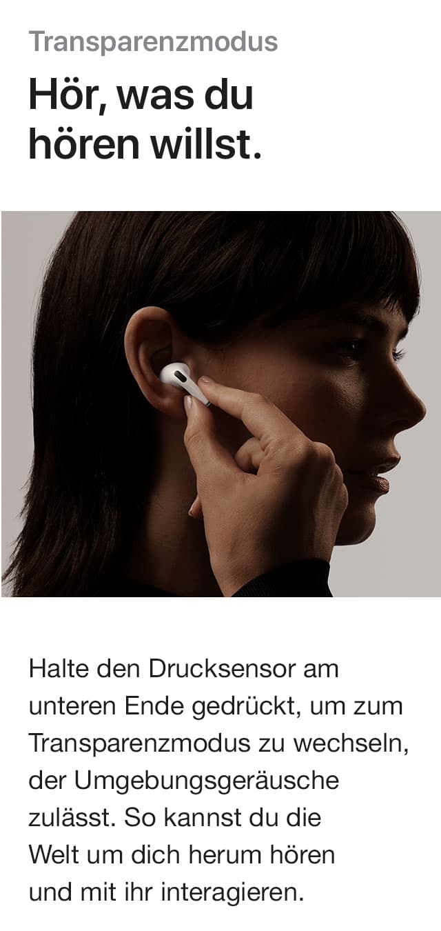 Zu den neuen Apple AirPods Pro