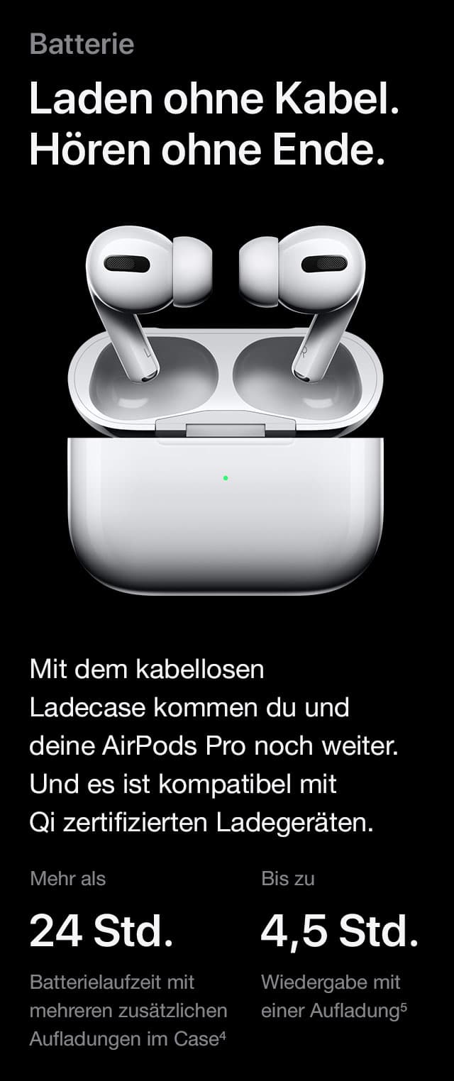 Zu den neuen Apple AirPods Pro