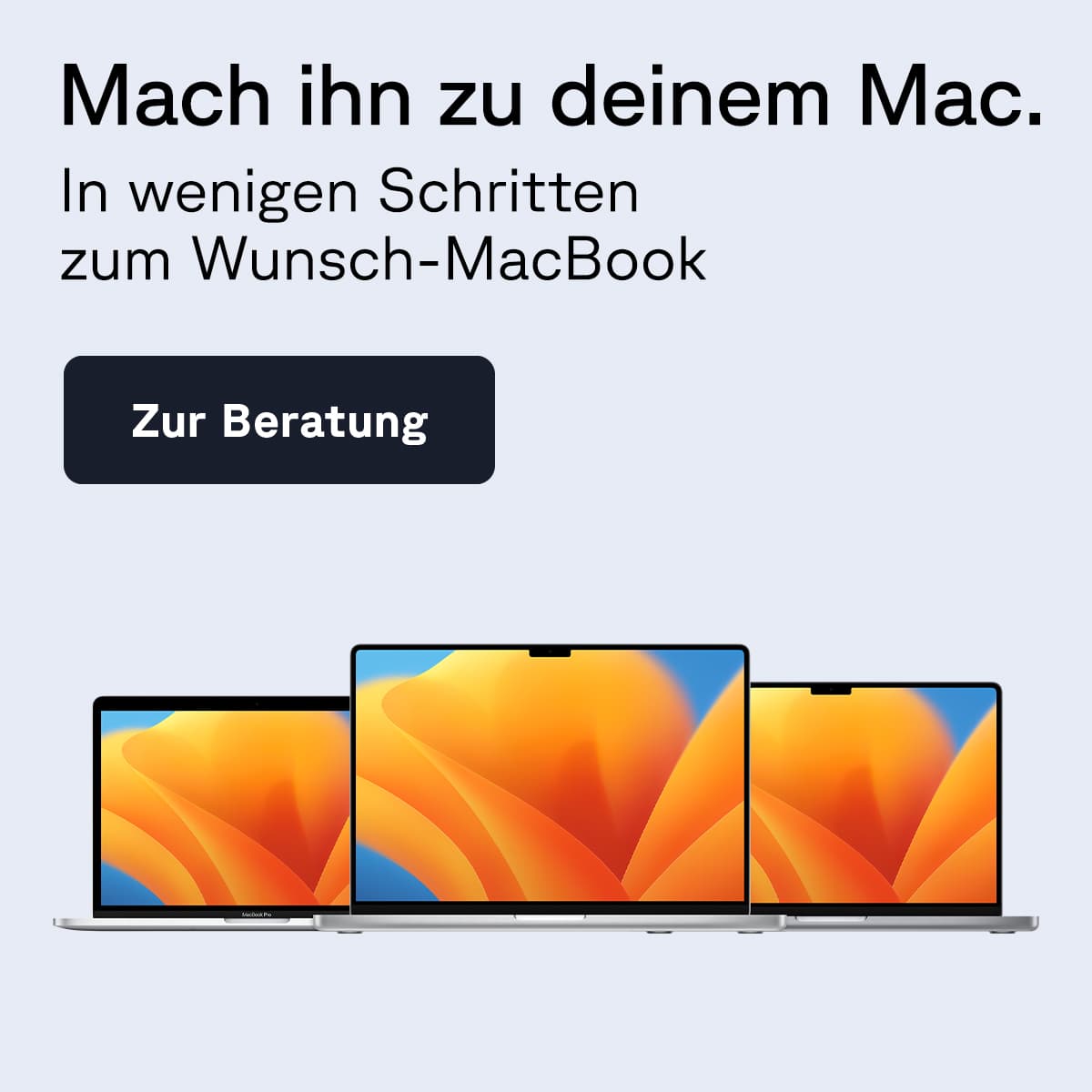 Stell dir dein Wunsch-MacBook zusammen