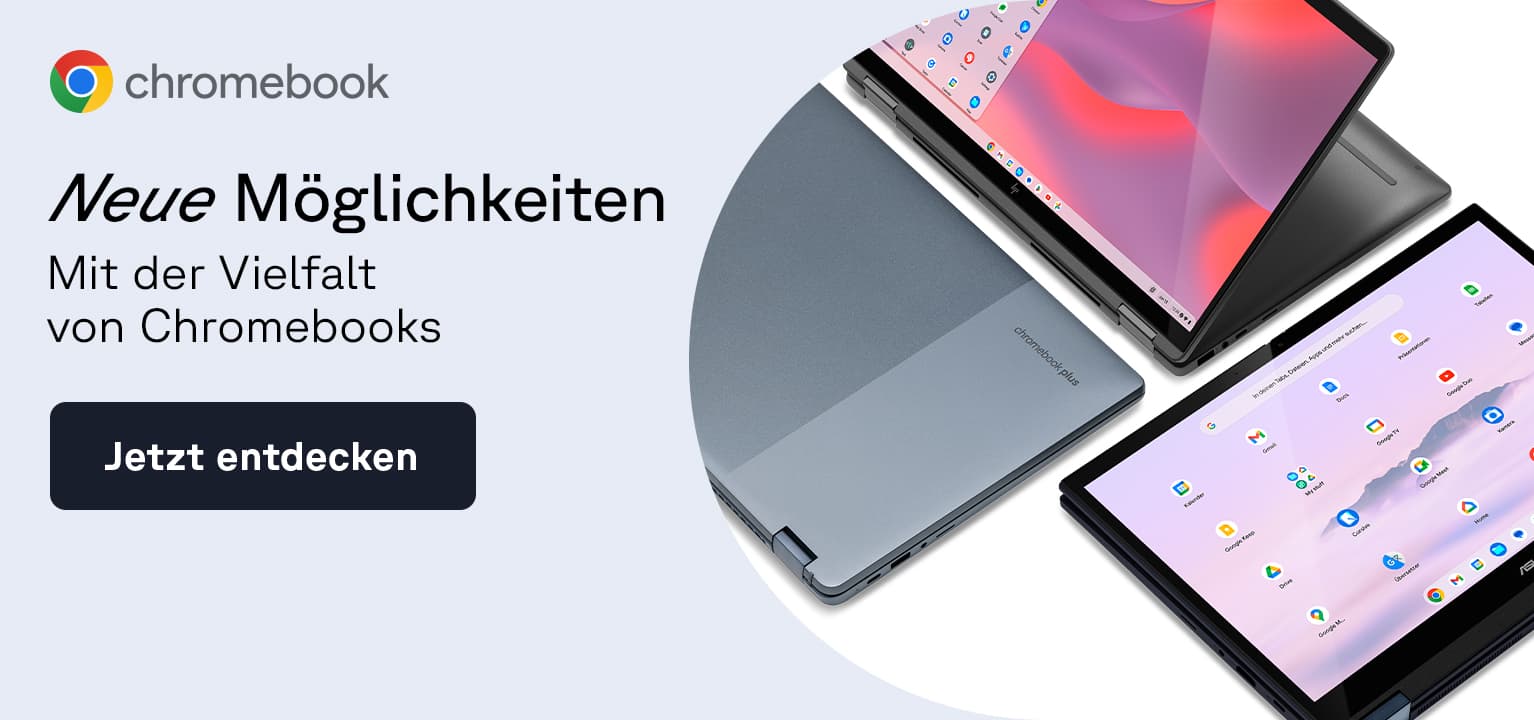 Entdecke die ganze Welt von Chromebook