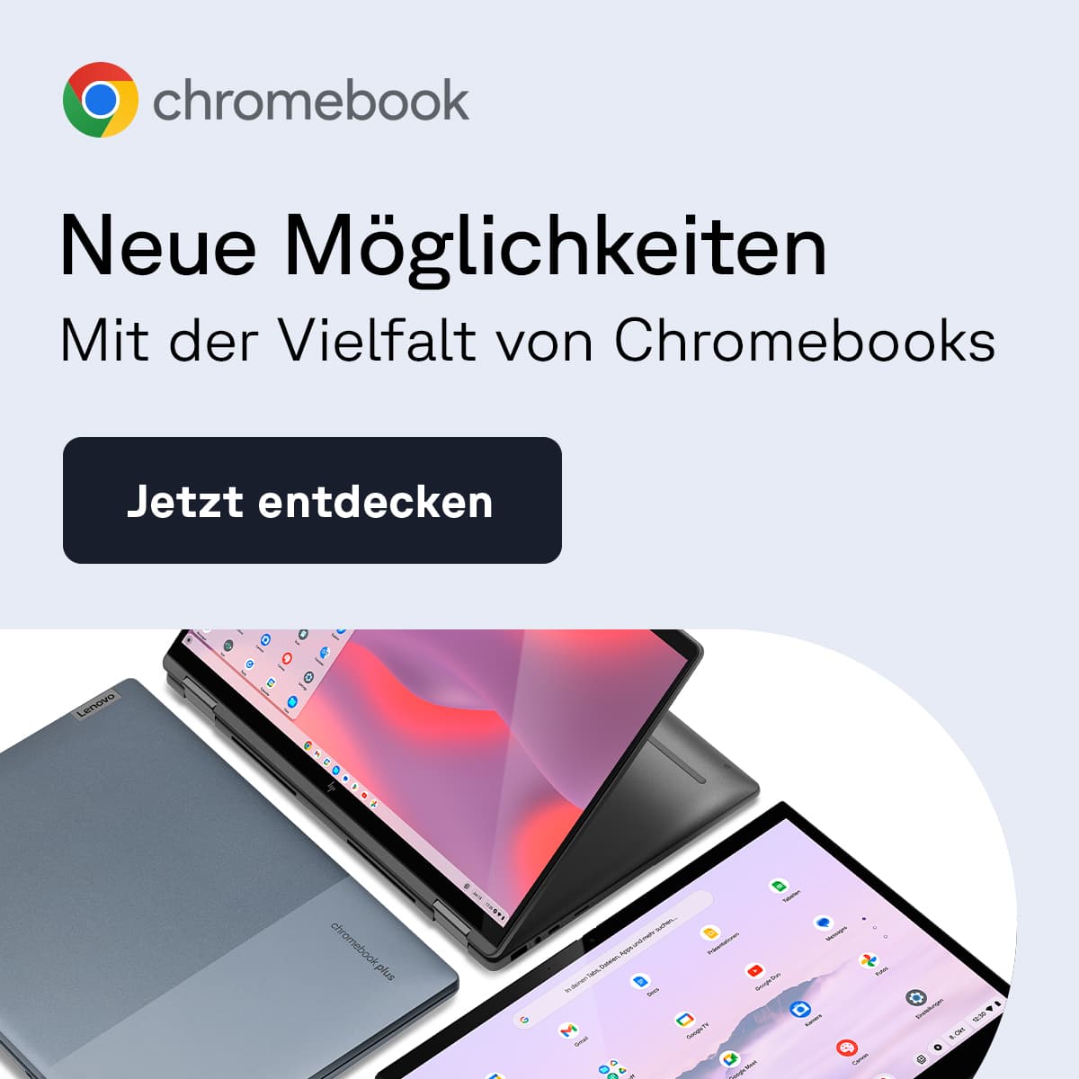 Entdecke die ganze Welt von Chromebook