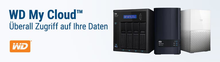 Zu den WD My Cloud NAS-Systemen