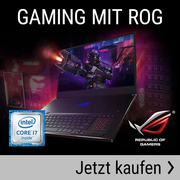 Zu Gaming mit ROG von Cyberport