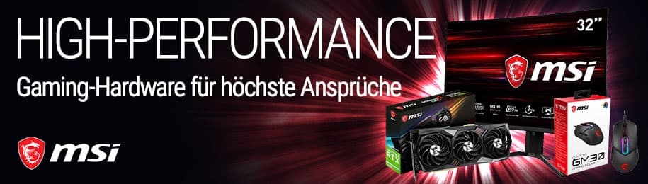 Zu den Hardware-Produkten von MSI
