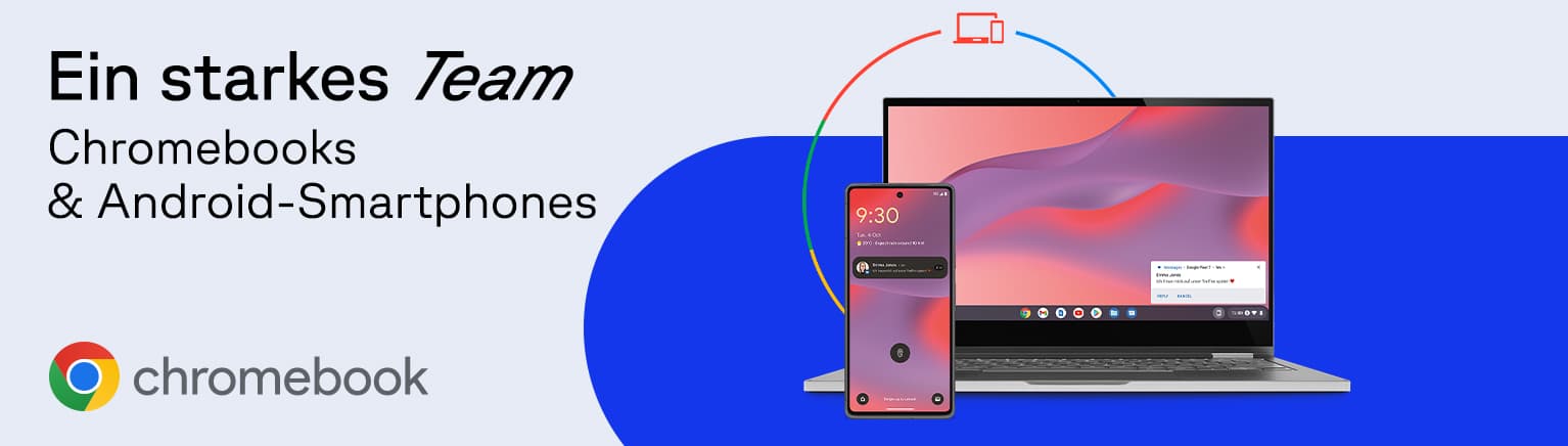 Zu den Chromebooks