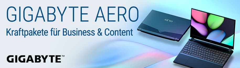 Zu den Gigabyte-AERO-Notebooks