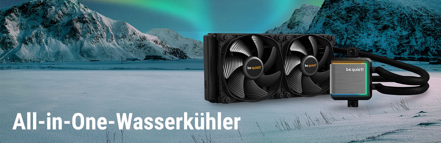 Zu den AIO-Wasserkühlern von be quiet!