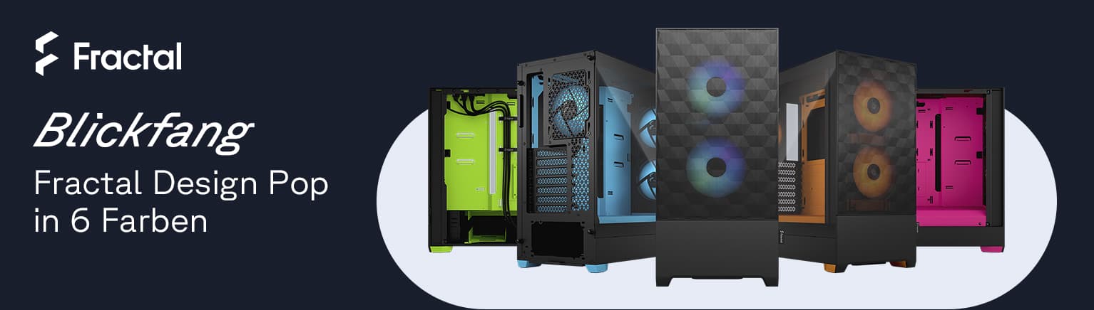 Zu den Pop-Gehäusen von Fractal Design