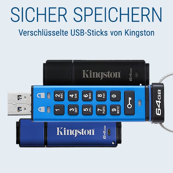 Zu den USB-Sticks von Kingston