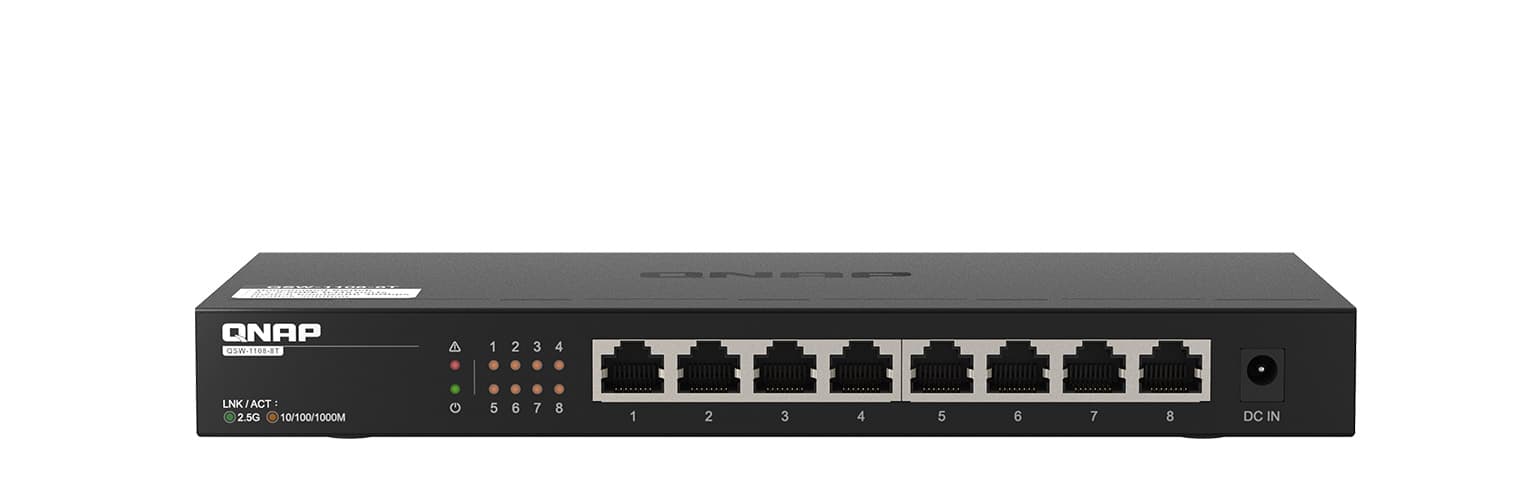 Zu den Unmanaged 2,5-Gigabit-Switches von QNAP