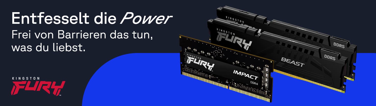 Zum Arbeitsspeicher von Kingston FURY