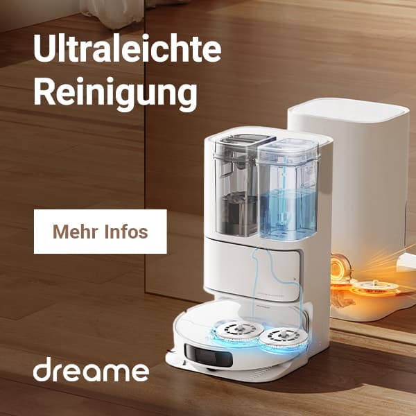 Zu den Dreame Staubsaugerroboter von Cyberport