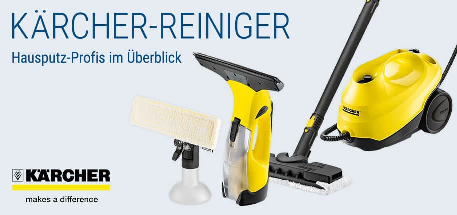 Zu den Reinigern von Kärcher