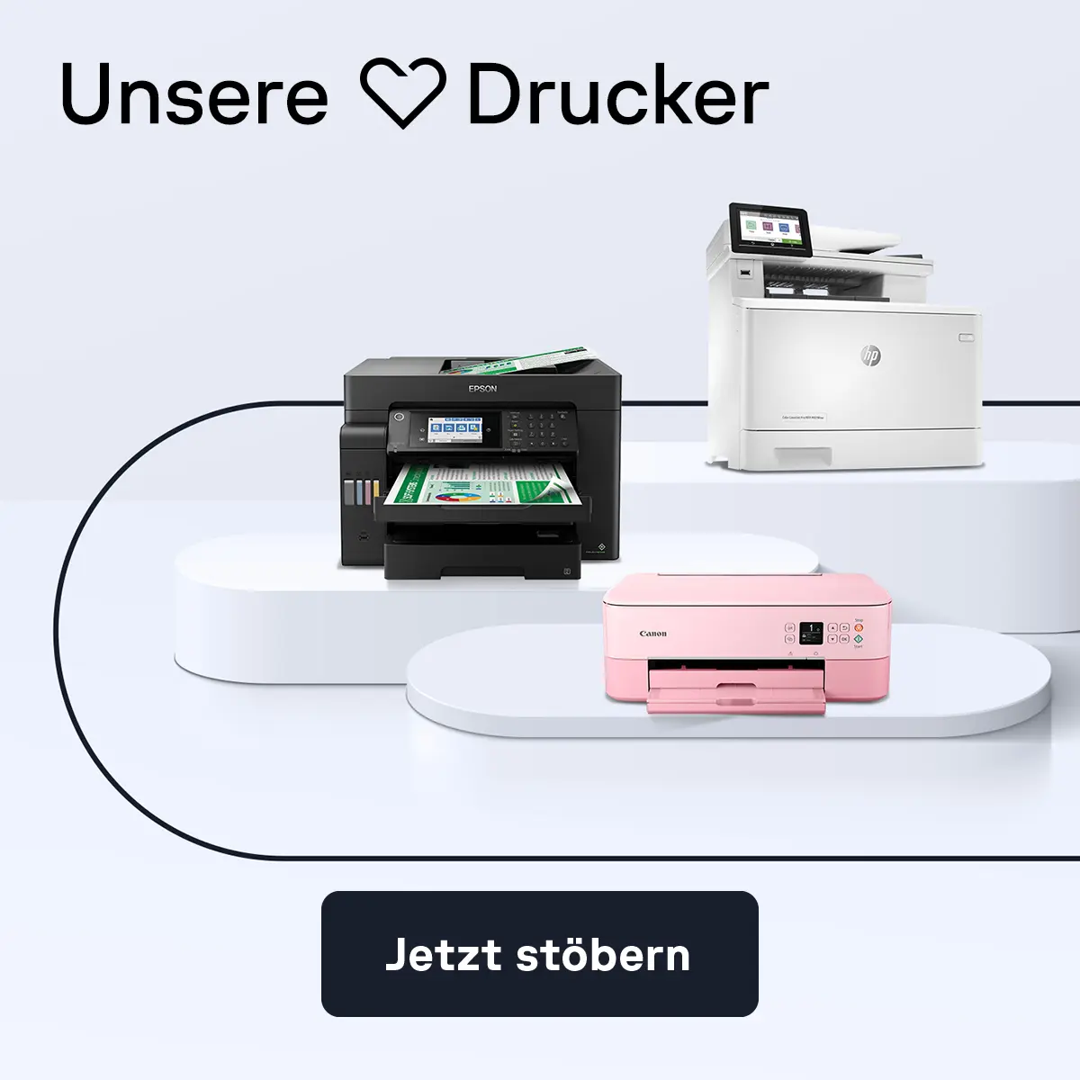 Zu den aktuell beliebtesten Druckern bei Cyberport