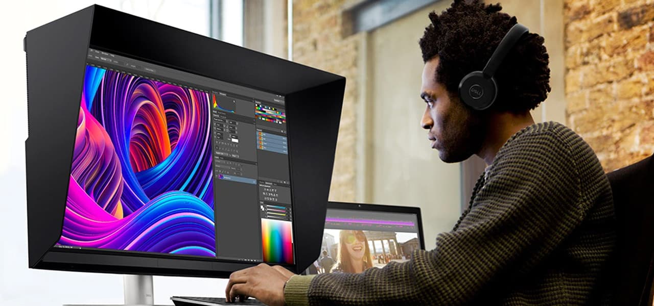 Zur UltraSharp-PremierColor-Serie von Dell