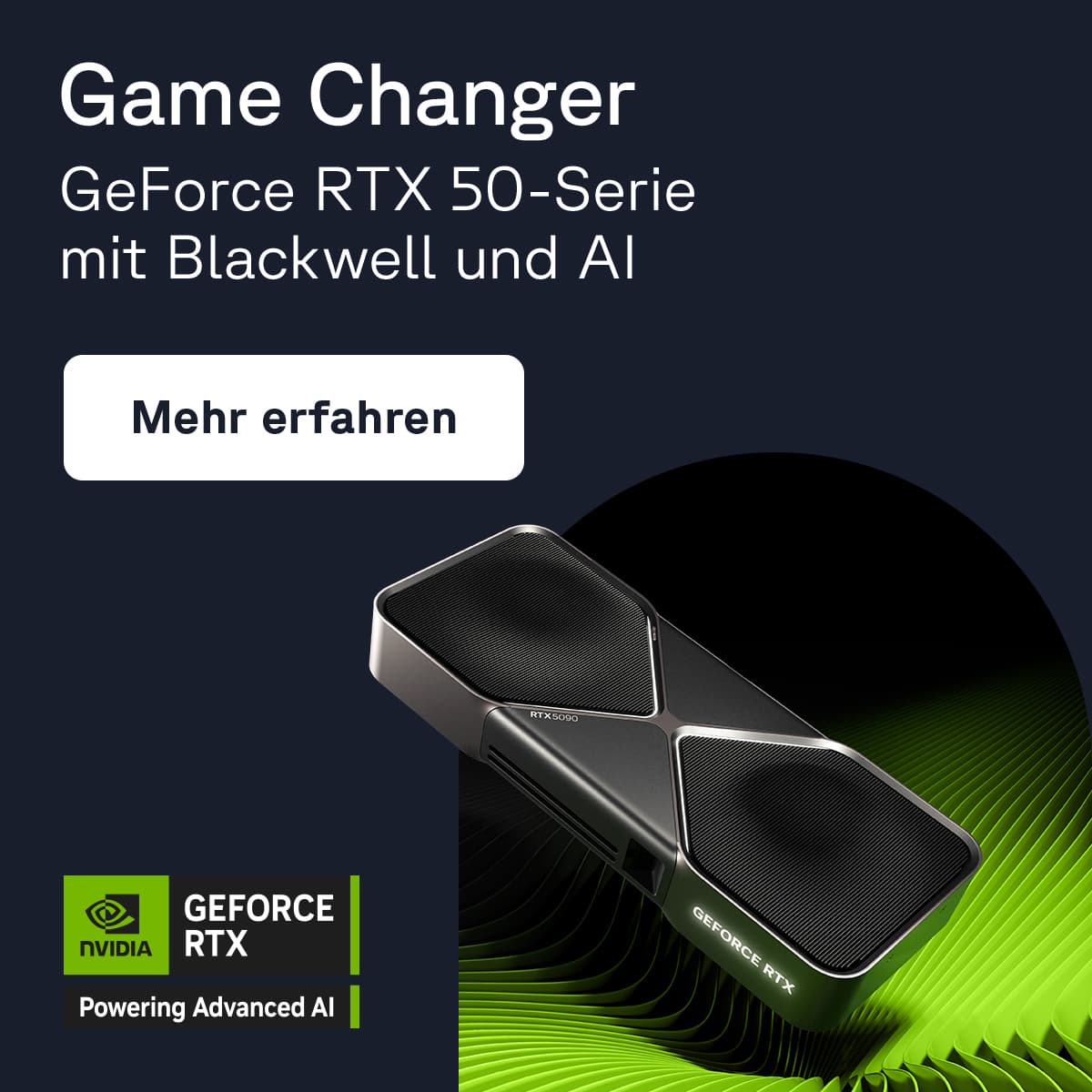 Zu den NVIDIA GeForce RTX-Grafikkarten für KI-PCs