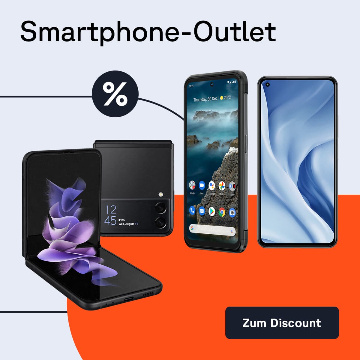 Zu dem Smartphone-Outlet bei Cyberport