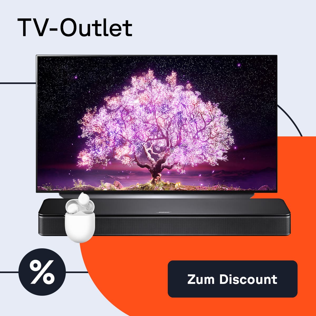 Zu dem TV-Outlet bei Cyberport