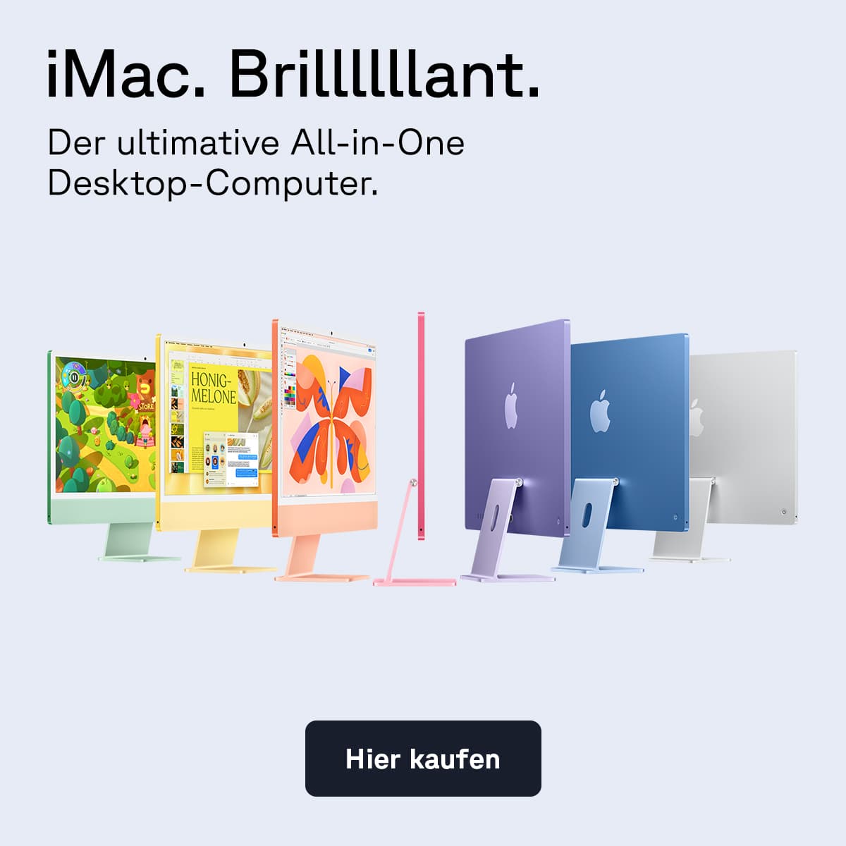 Zu den iMac-PCs von Apple