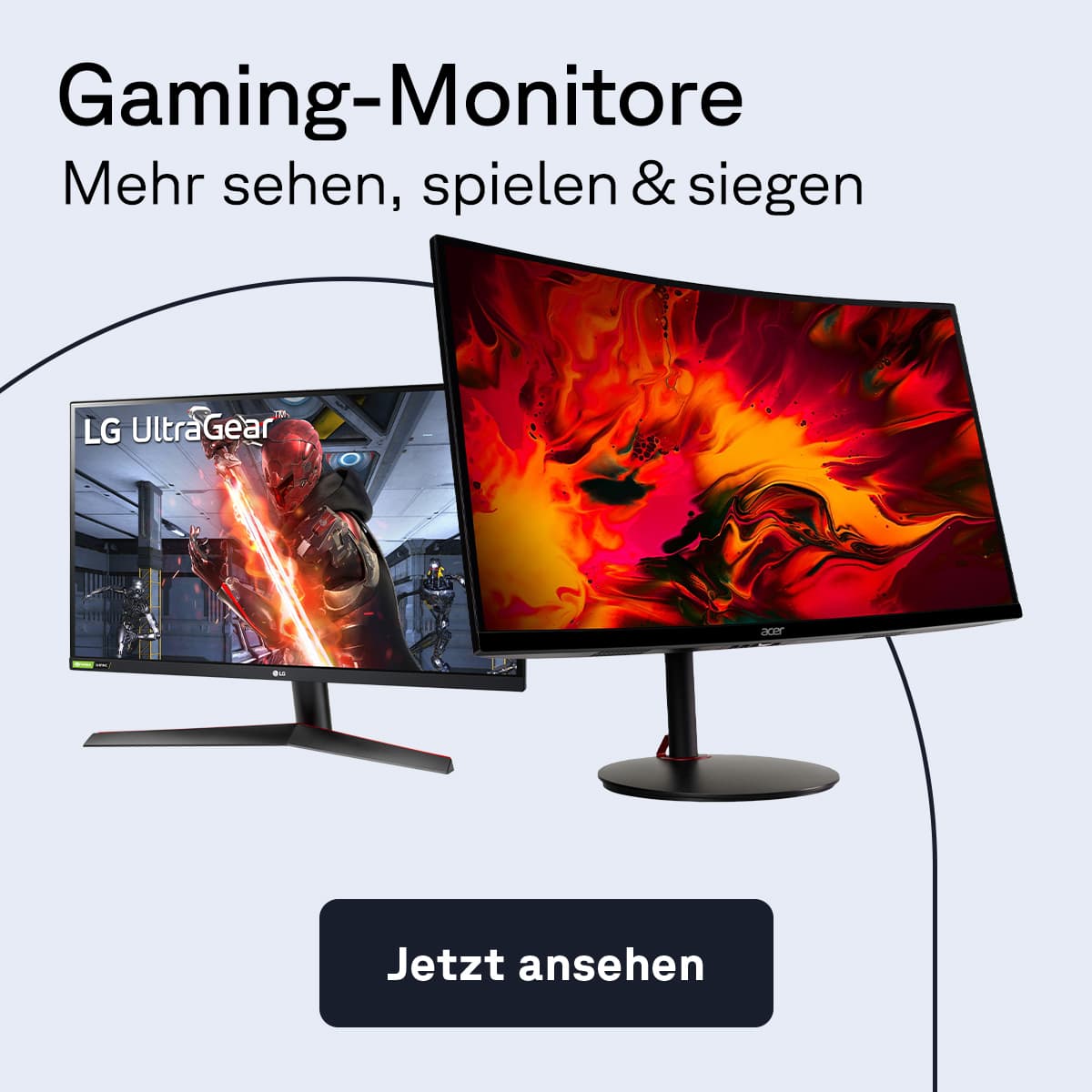 Zu den Monitore bei Cyberport