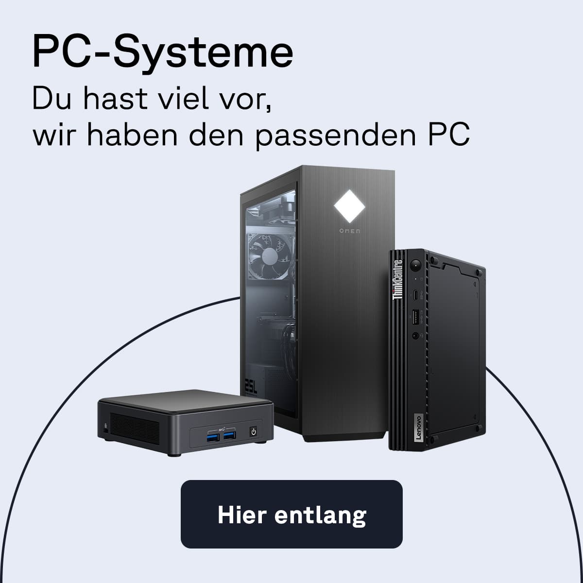 Zu den PC-Systemen bei Cyberport