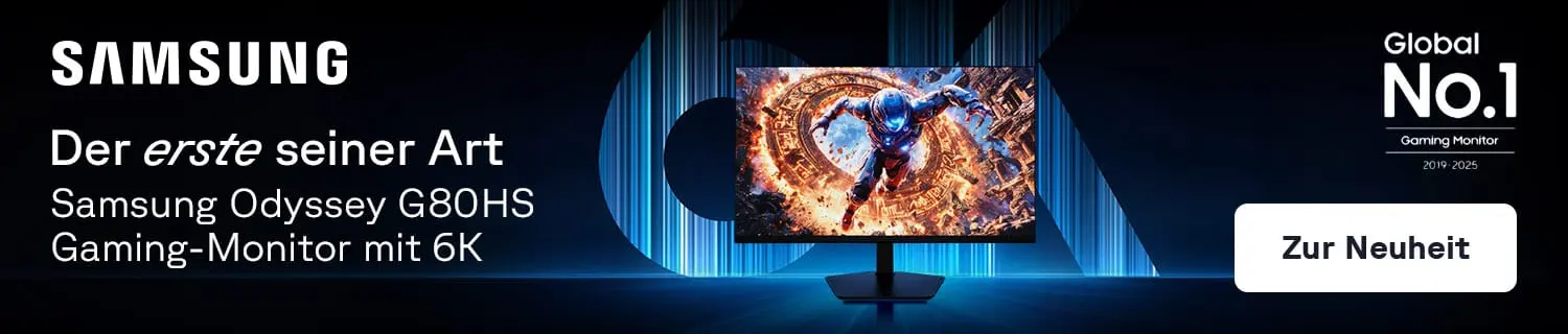 Zum Samsung Odyssey Monitor