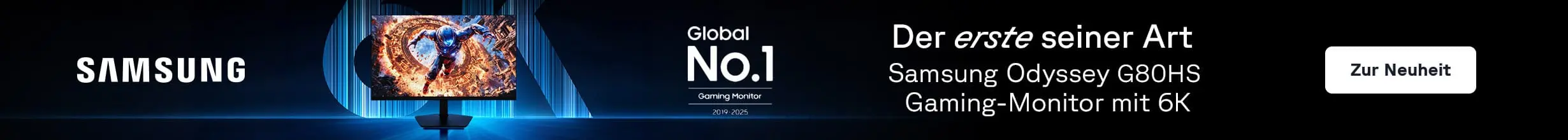 Zum Samsung Odyssey Monitor