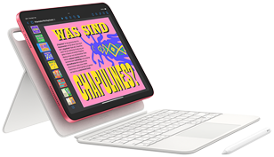 iPad, Magic Keyboard Folio und Apple Pencil