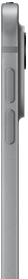 iPad Pro, Seitenansicht, Farbe Silber, dünnes Profil, Aluminiumgehäuse, Lautstärketasten und Pro Kamera-System