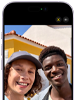 iPhone 17, Vorderansicht, Feature Automatische Ausrichtung für Fotos in Verwendung